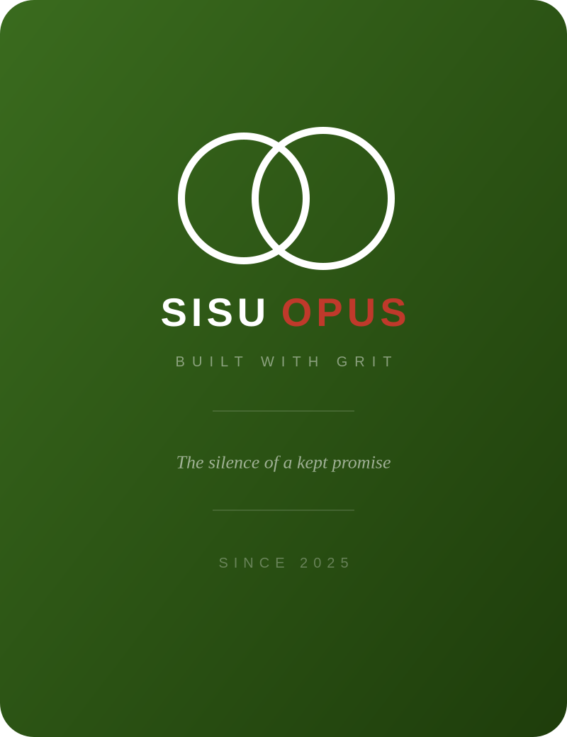 SISU OPUS